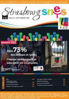 Strasbourg SNES n°163